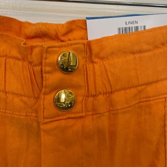 NWT - Old Navy straight-leg linen blend pants - size XL Tall - Picture 4 of 4